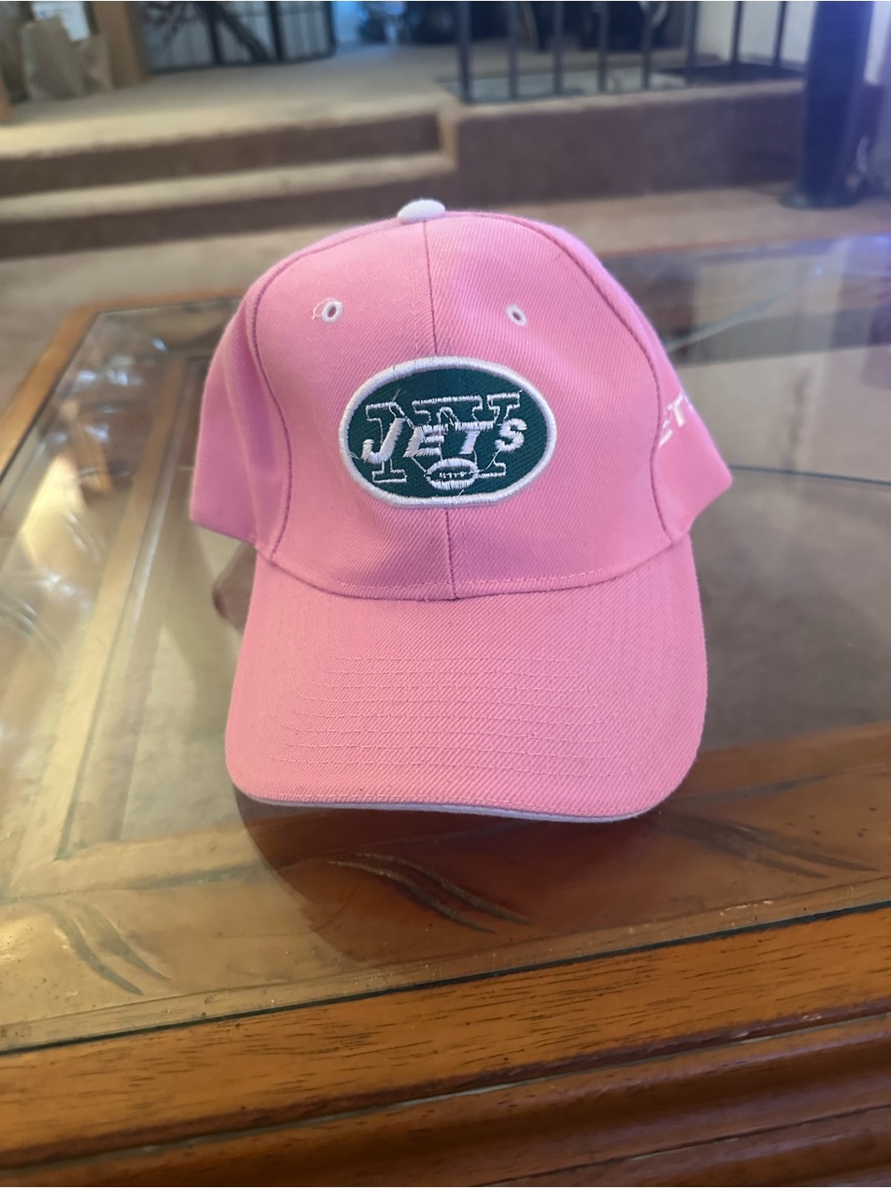 New York Jets Pink Baseball Cap